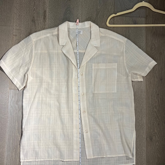 WILFRED Beautiful sheer linen blouse women's size small - Picture 5 of 7